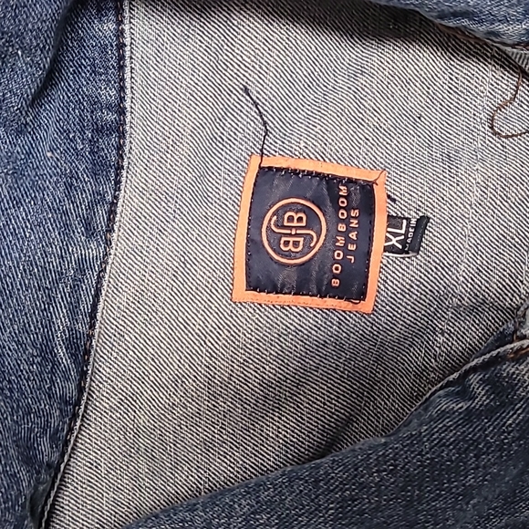 Boom Boom jean jacket Boho XL - Picture 4 of 6